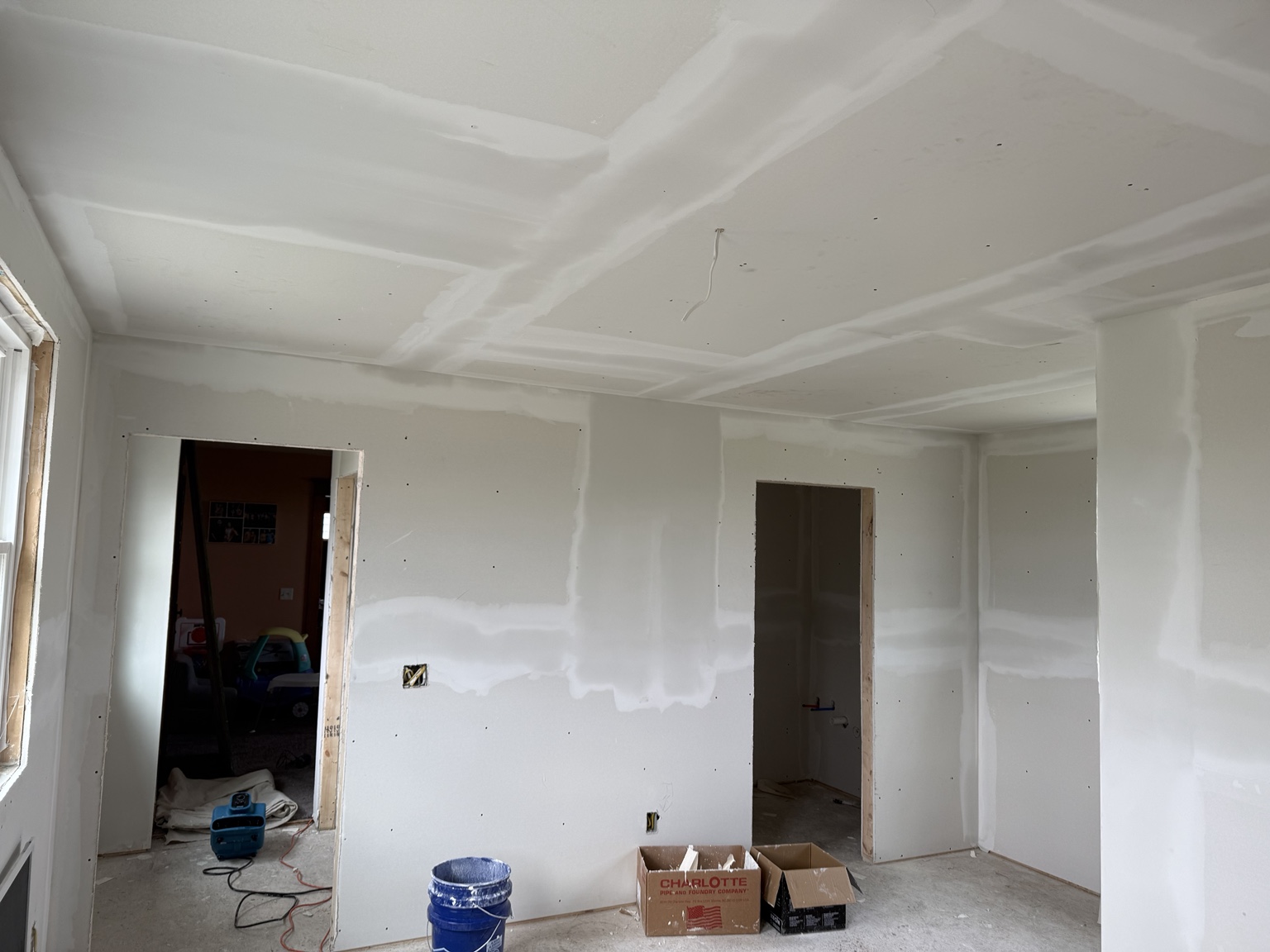 Drywall Dynamics drywall and remodeling project