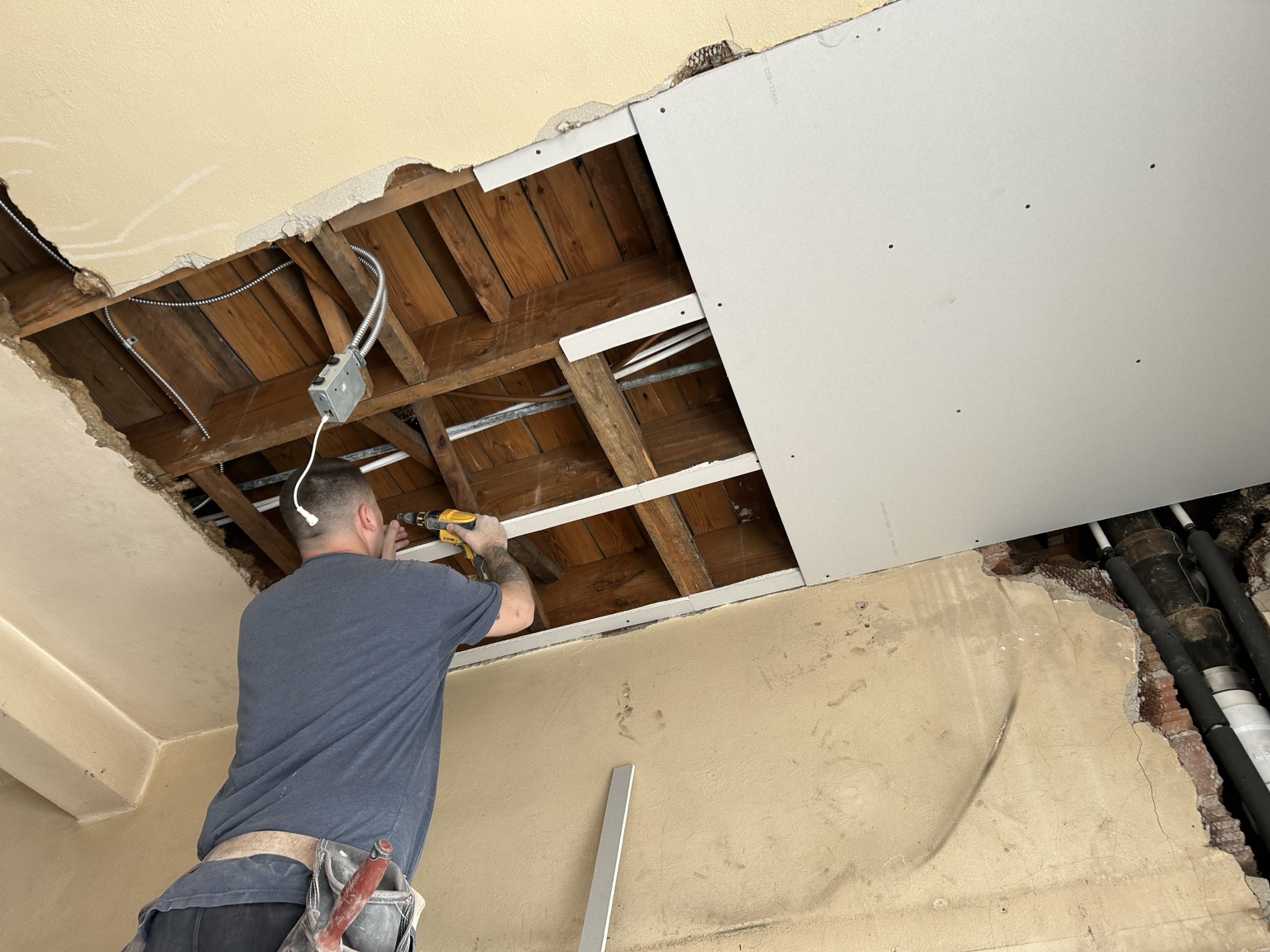Drywall Dynamics drywall and remodeling project